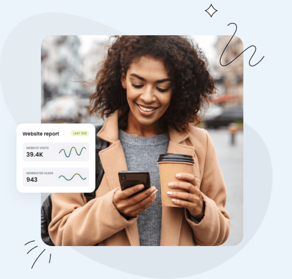 Ecowebzim hosting expert working on dashboard
